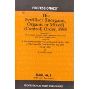 Professional's Fertiliser (Inorganic, Organic or Mixed) (Control) Order, 1985 (Bare Act)